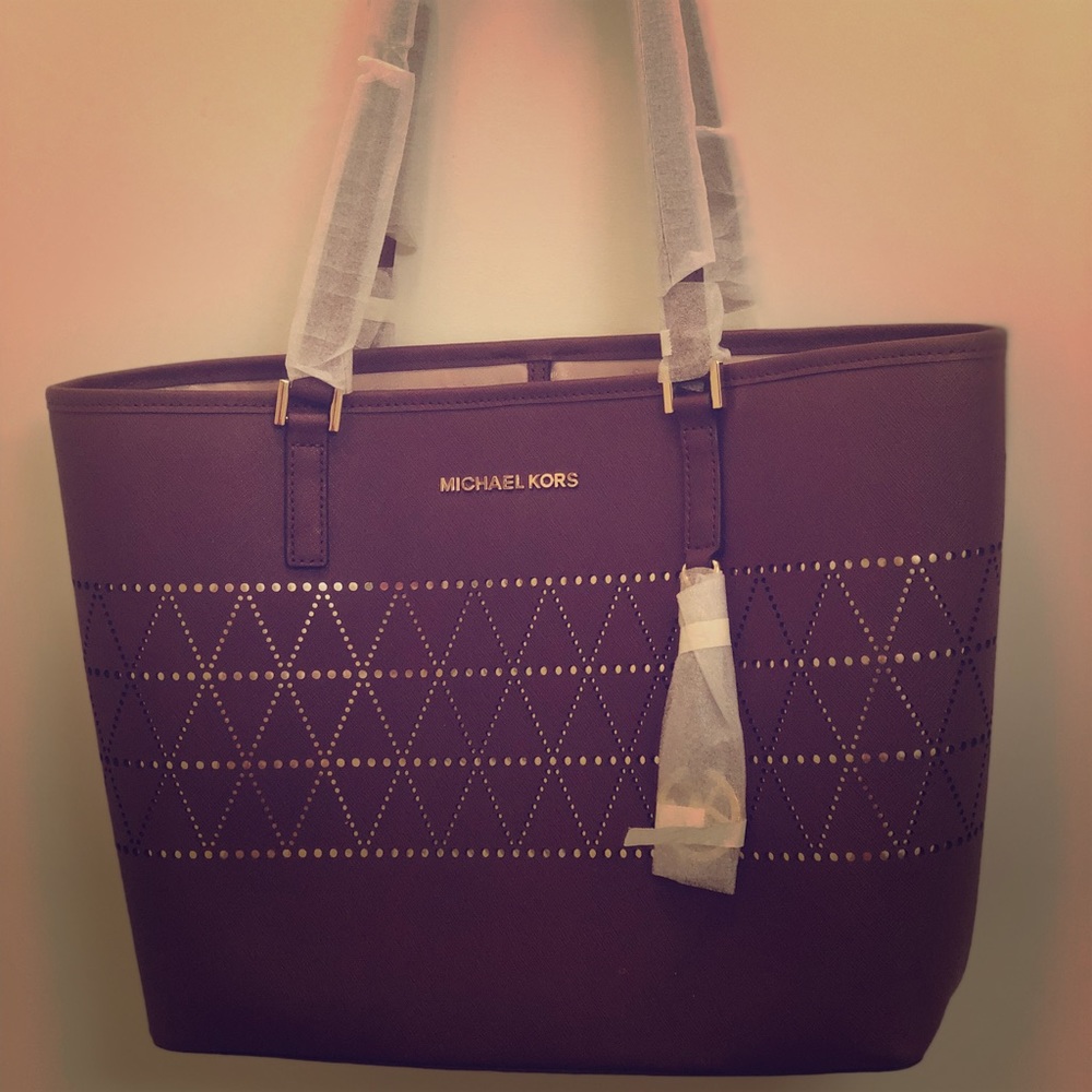 Michael Kors Leather Tote